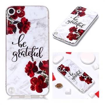 Rose Soft TPU Marble Pattern Phone Case for iPod Touch 5 6
