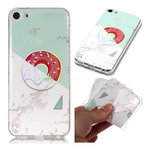 Donuts Marble Pattern Bright Color Laser Soft TPU Case for iPod Touch 5 6