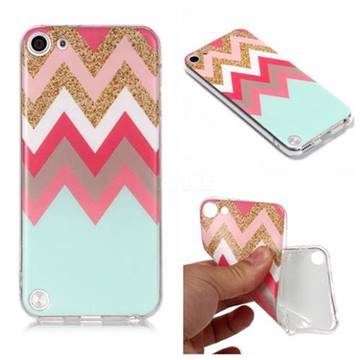 Tribal Stripes Matte Soft TPU Back Cover for iPod Touch 5 6